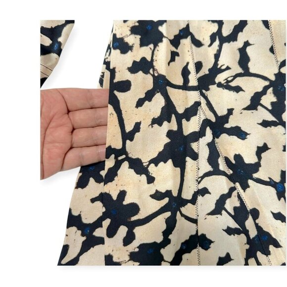 Ulla Johnson Roanne Printed Crepe Mini Dress, Size 4, Moonstone, New with tag - Picture 12 of 15